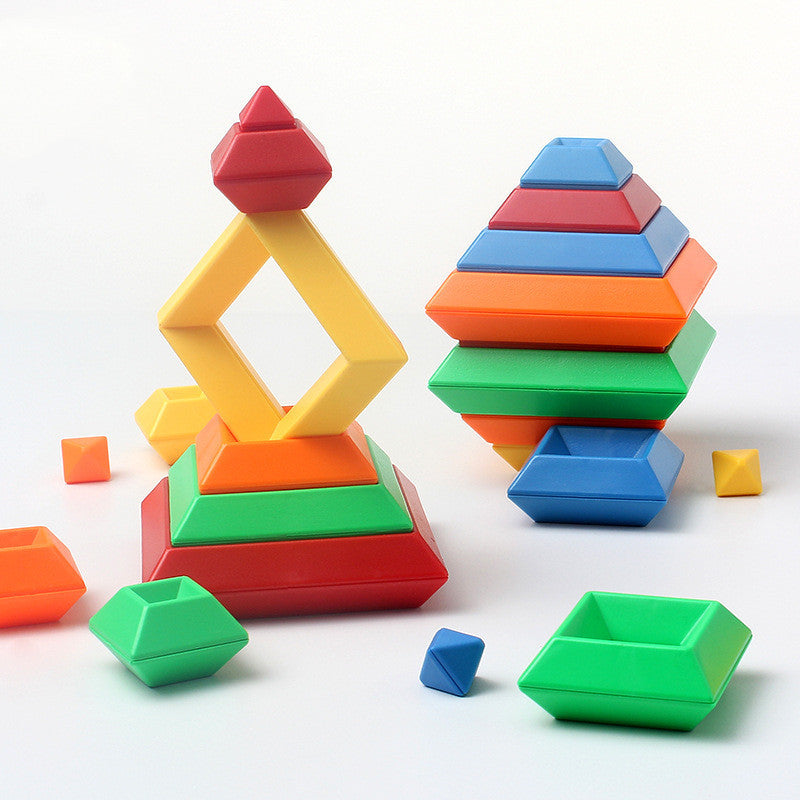 Torre Arcoíris Montessori para Niños