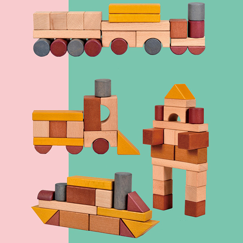 Bloques Educativos de Madera