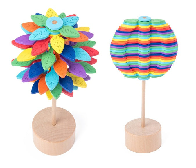 Lollipop de Madera Rotatorio
