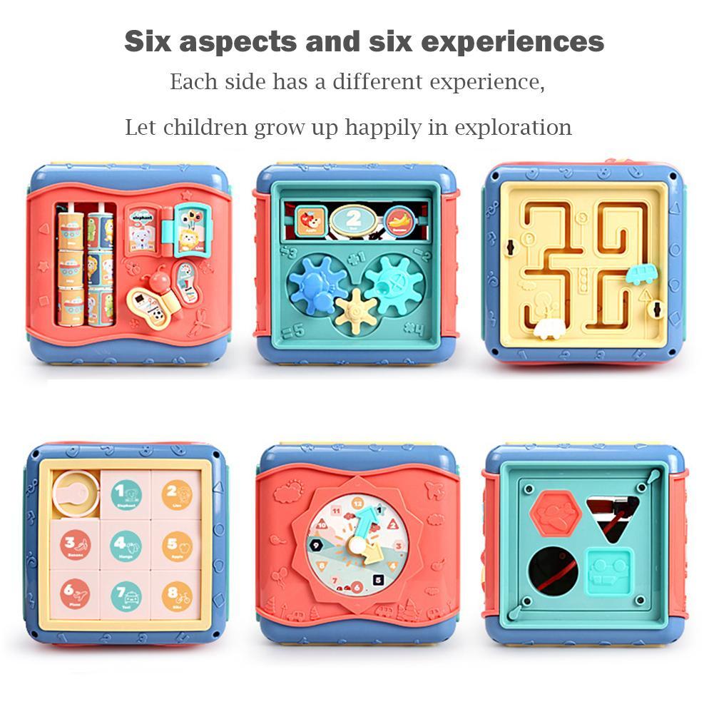 Juguete Educativo Hexaedro para Bebés