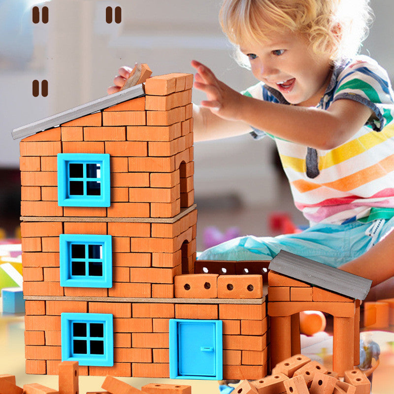 Juguetes Educativos Mini Construcción de Casas