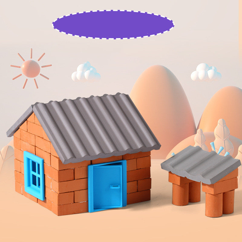 Juguetes Educativos Mini Construcción de Casas