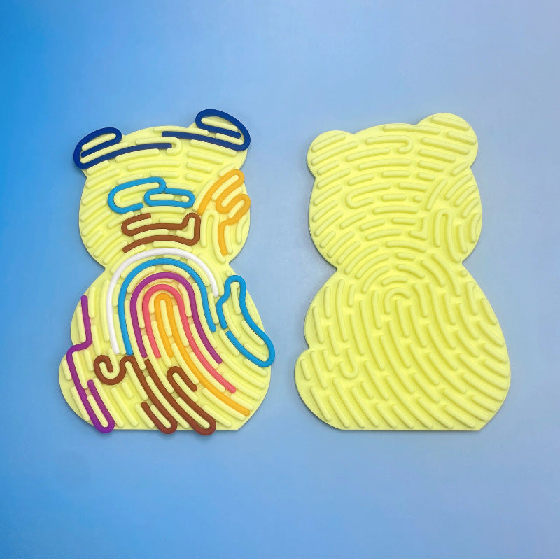 Plato Sensorial Activo de Silicona