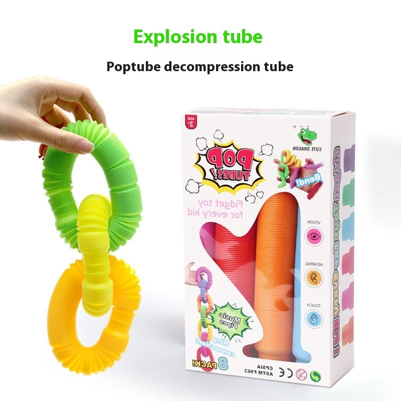 Tubos Sensoriales de Compresión y Estiramiento PopTube
