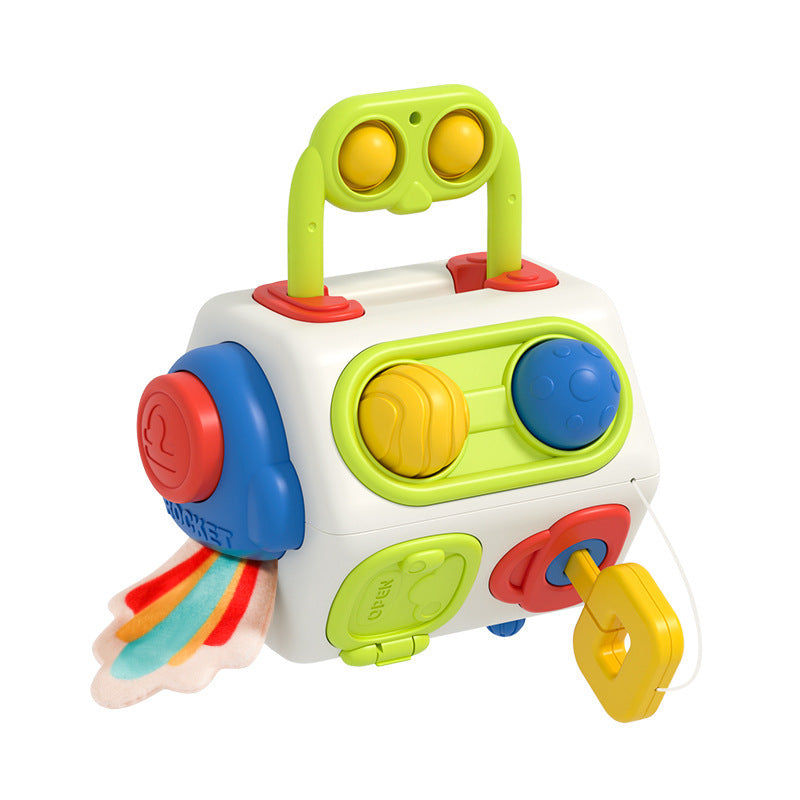 Juguetes Montessori Sensoriales 9 en 1 Busy Cube