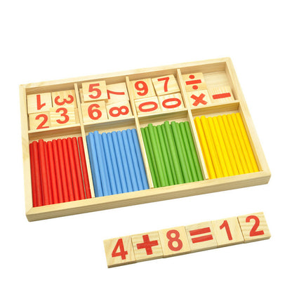 Juguetes Matemáticos Montessori de Madera