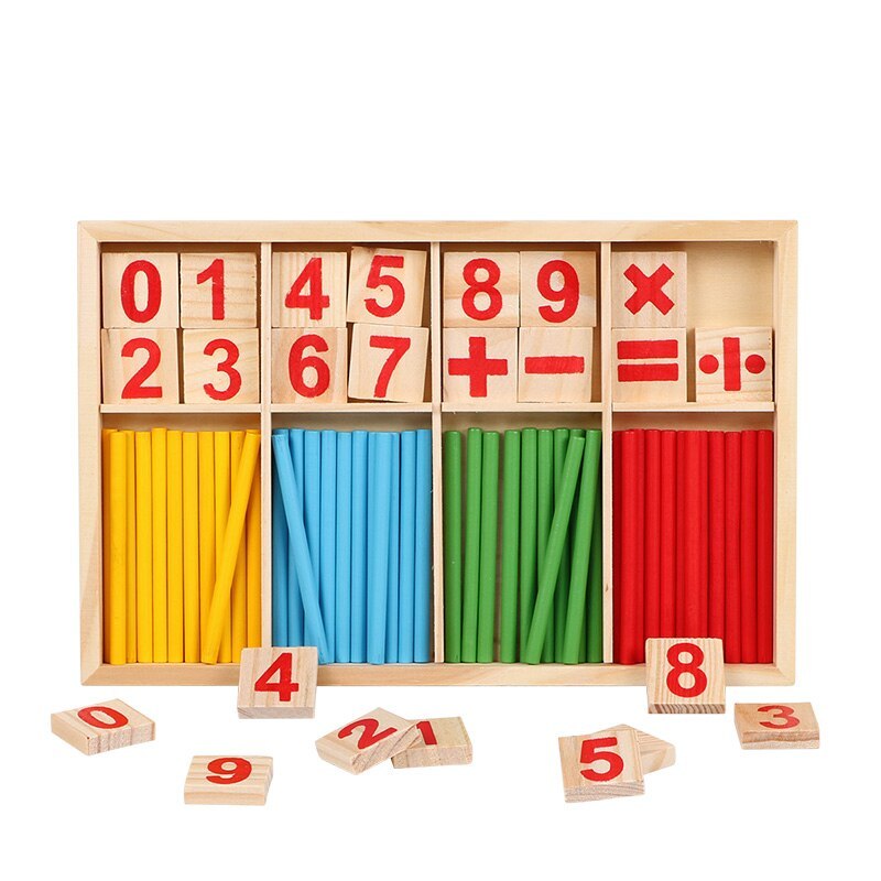 Juguetes Matemáticos Montessori de Madera