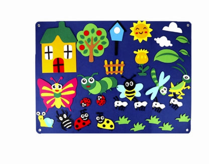 Juguetes Educativos de Fieltro para Bebés