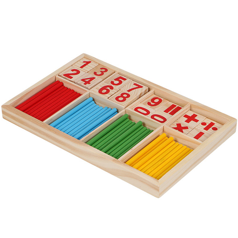 Juguetes Matemáticos Montessori de Madera