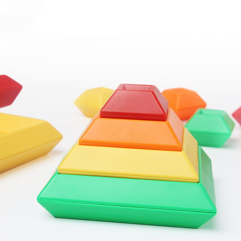 Torre Arcoíris Montessori para Niños