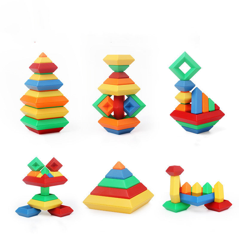 Torre Arcoíris Montessori para Niños