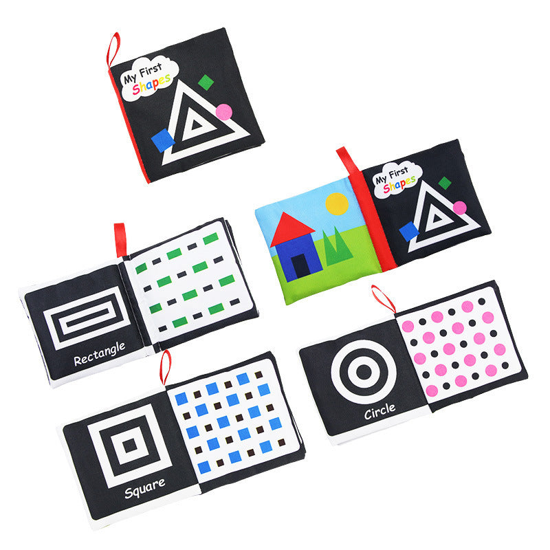 Libro de Tela Visual y Sensorial Montessori