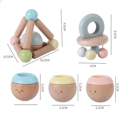 Set Sensorial de 5 Piezas para Bebés