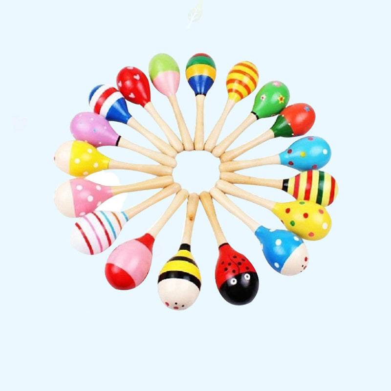 Juguetes de Madera: Maracas Educativas