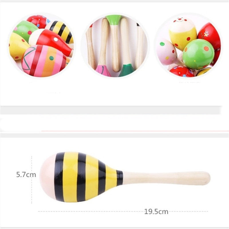 Juguetes de Madera: Maracas Educativas