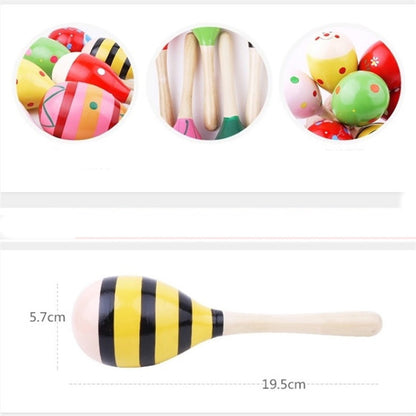 Juguetes de Madera: Maracas Educativas