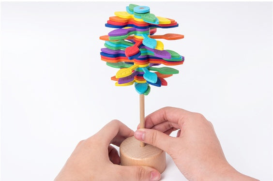 Lollipop de Madera Rotatorio