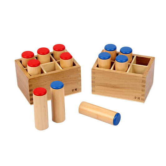 Cubo Sensorial Educativo Montessori