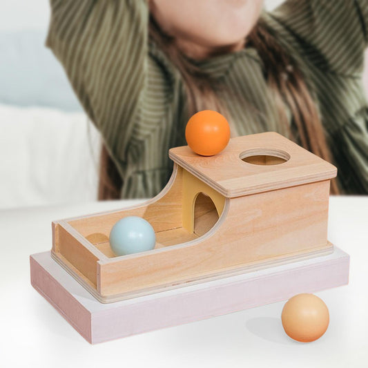 Caja de Objetivos Montessori de Madera