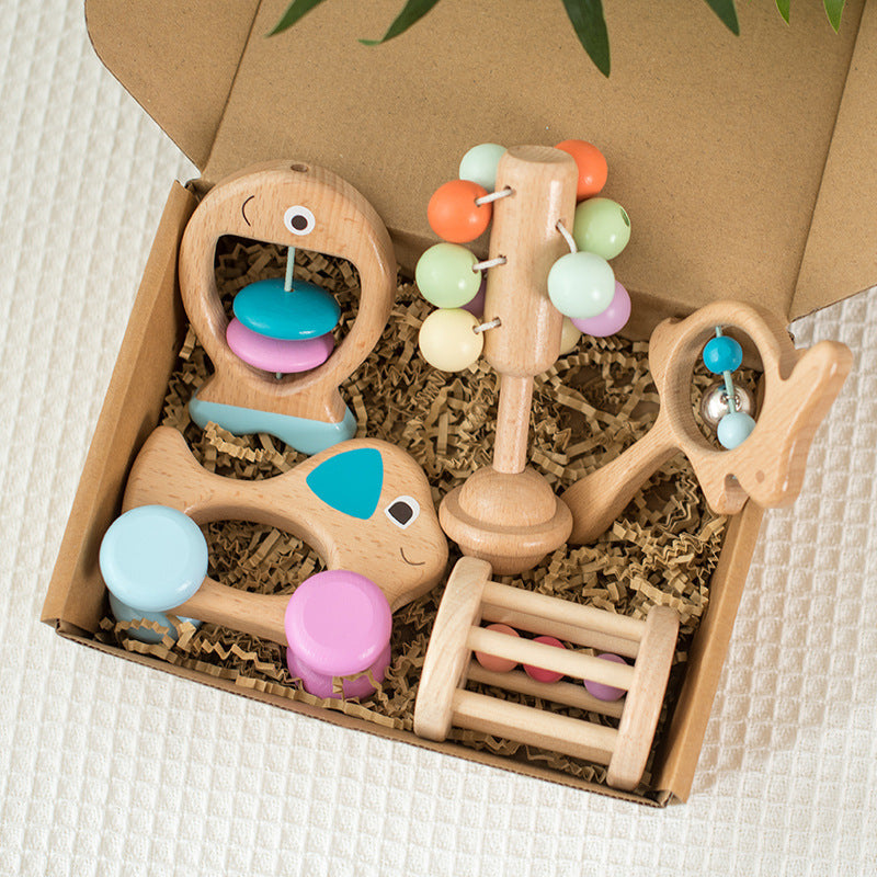 Juego Educativo de Madera para Bebés