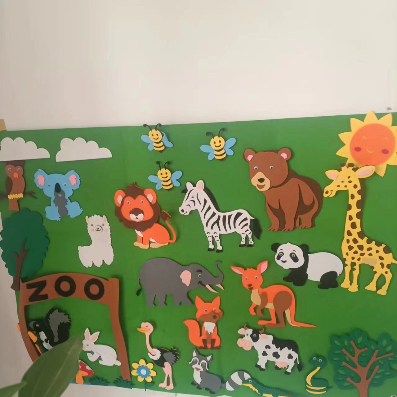 Juguetes Educativos de Fieltro para Bebés