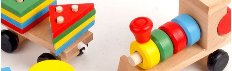 Tren Tractor de Madera