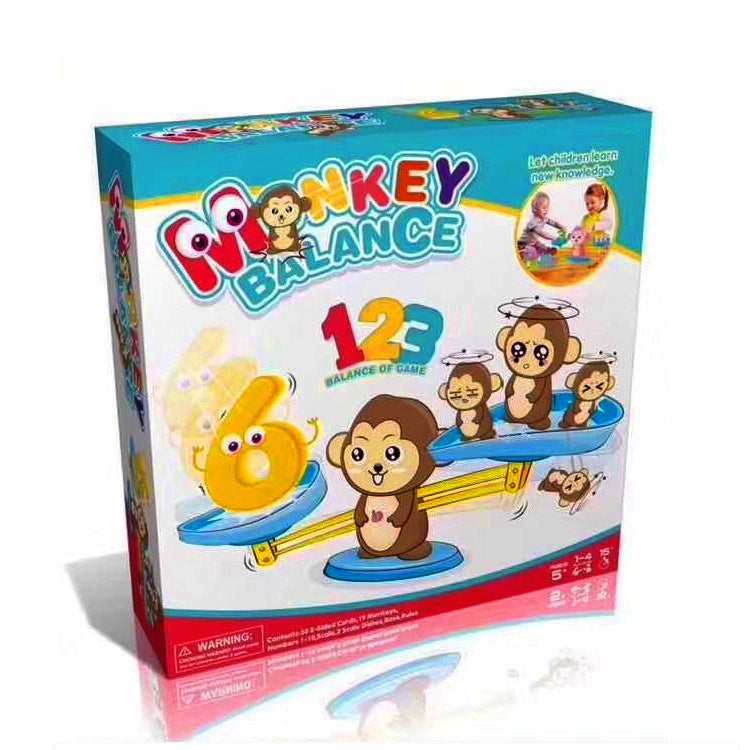Juego de Balance de Monos