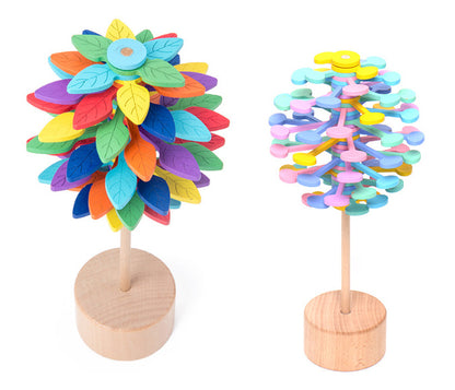 Lollipop de Madera Rotatorio