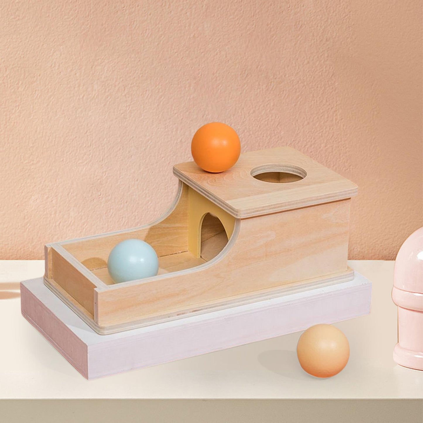 Caja de Objetivos Montessori de Madera