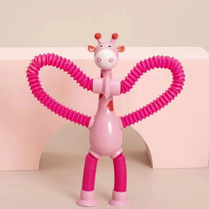 Juego Sensorial con los Giraffe Tubes