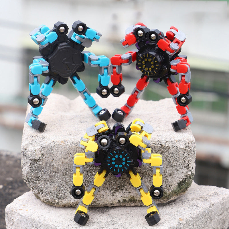 Juguete Fidget Spinner Transformable y Antiestrés
