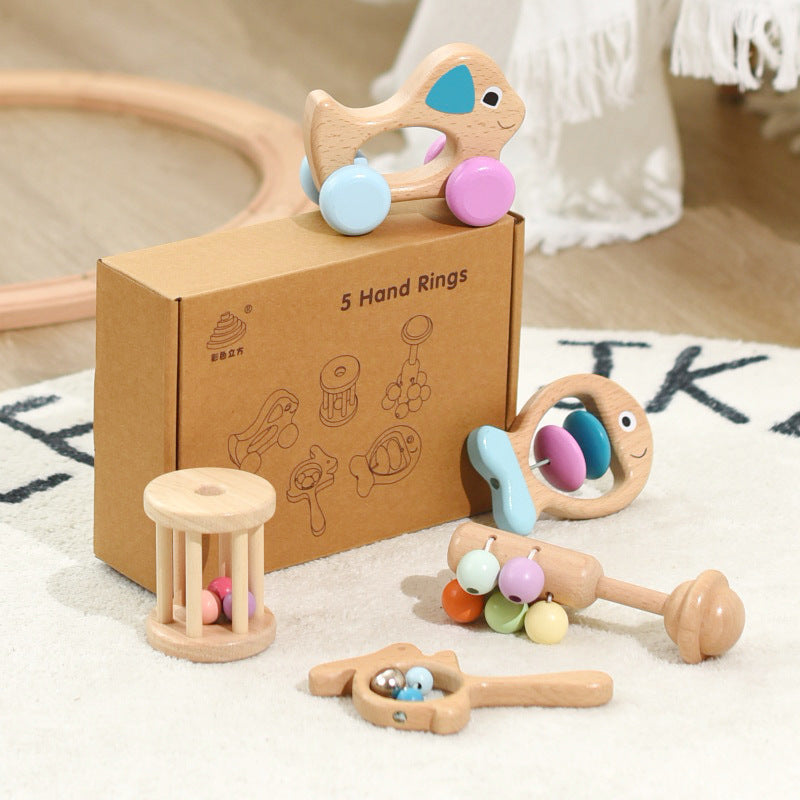 Juego Educativo de Madera para Bebés