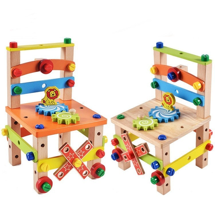 Bloques de Construcción en Forma de Silla