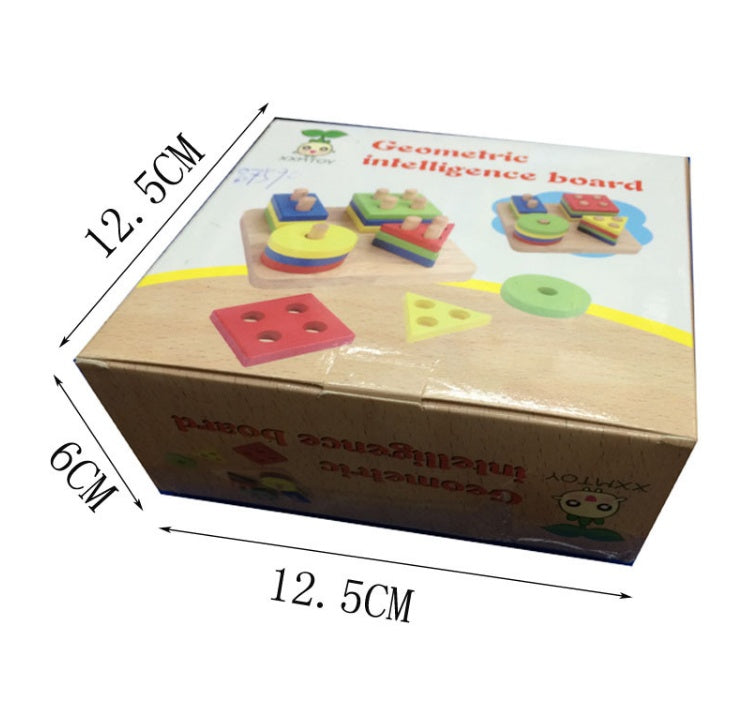 Juego de Rompecabezas Educativo de Madera para Niños