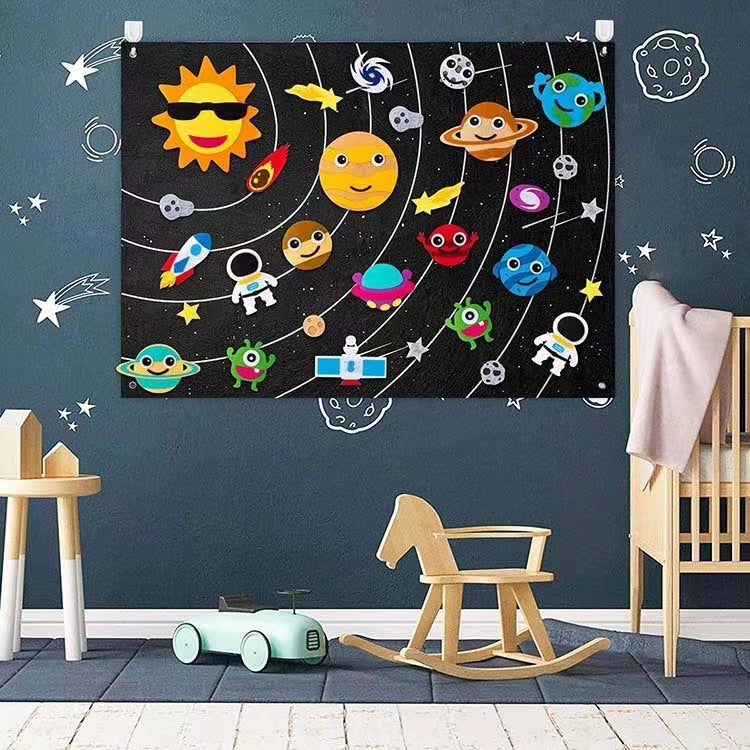 Juguetes Educativos de Fieltro para Bebés