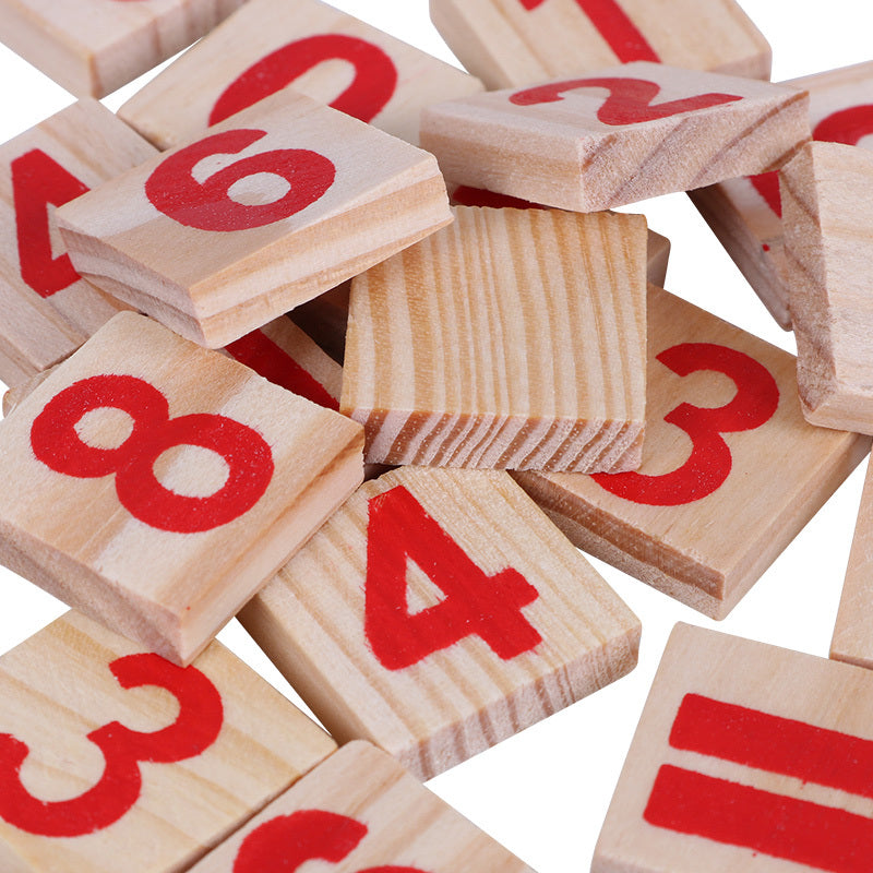Juguetes Matemáticos Montessori de Madera