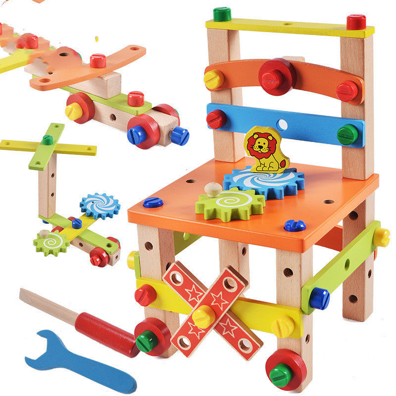 Bloques de Construcción en Forma de Silla