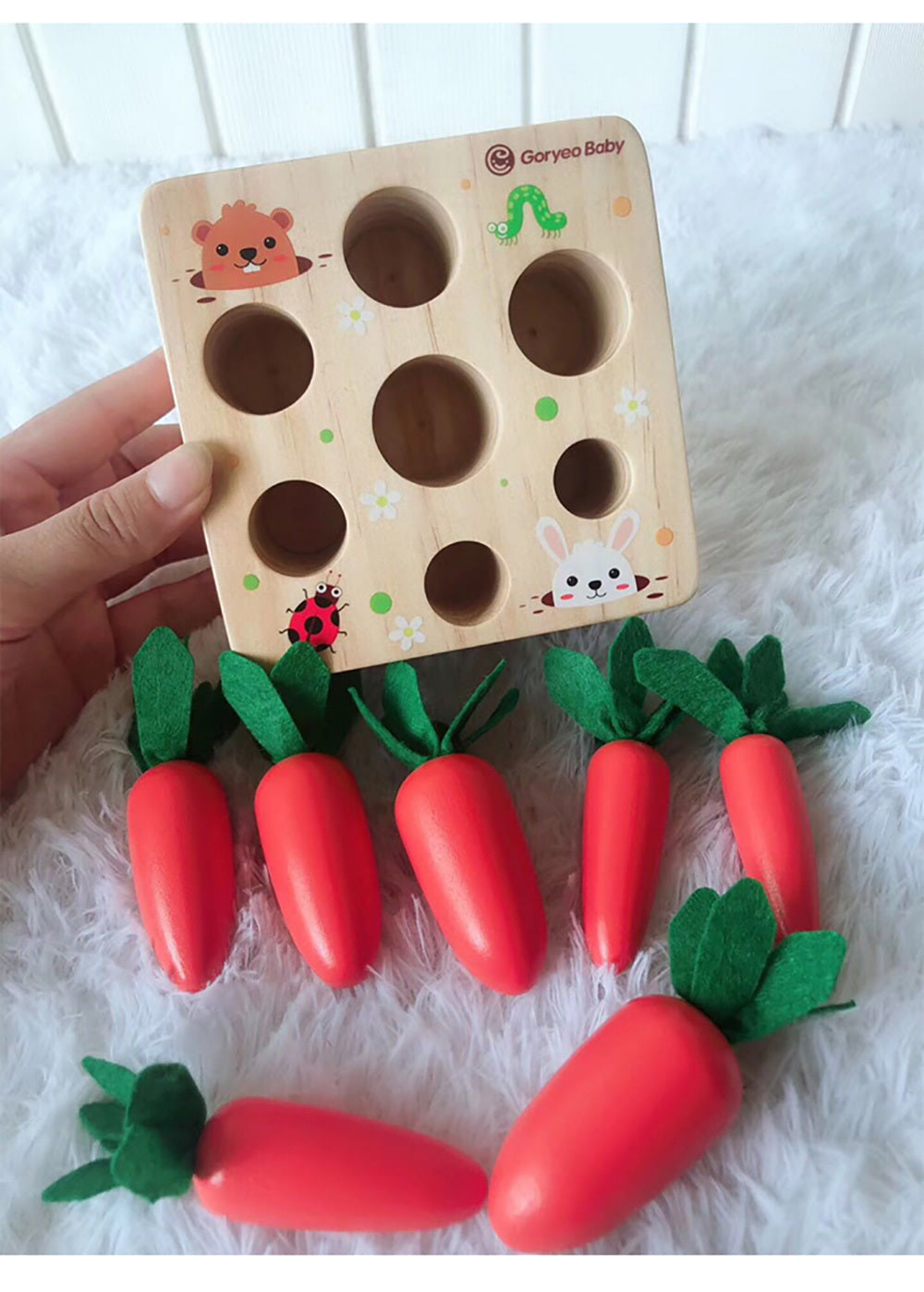 Juguetes Educativos de Madera para la Primera Infancia