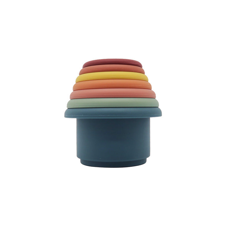 Tazas Apilables de Silicona para Bebés