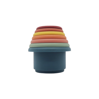 Tazas Apilables de Silicona para Bebés