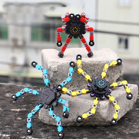 Juguete Fidget Spinner Transformable y Antiestrés