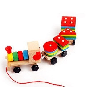 Tren Tractor de Madera
