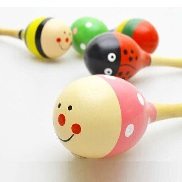 Juguetes de Madera: Maracas Educativas