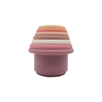 Tazas Apilables de Silicona para Bebés
