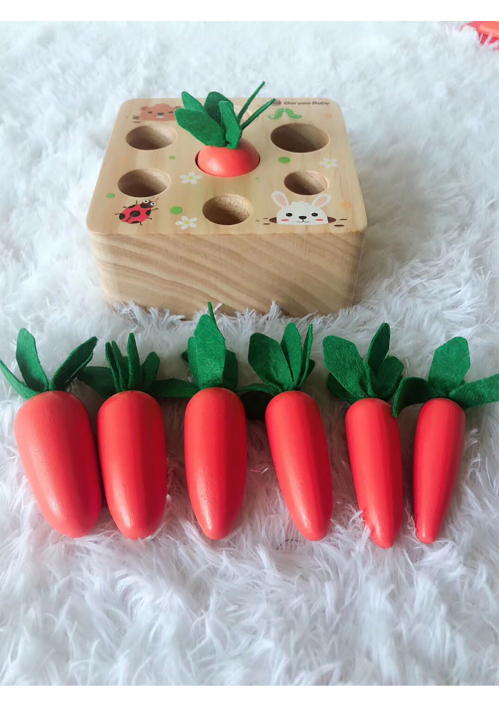 Juguetes Educativos de Madera para la Primera Infancia