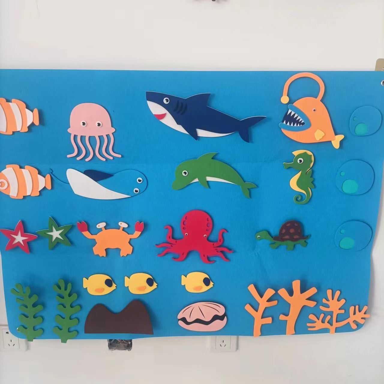 Juguetes Educativos de Fieltro para Bebés