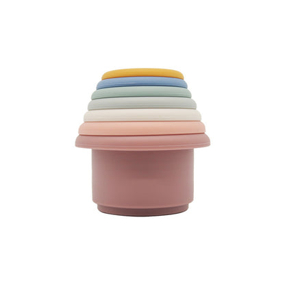 Tazas Apilables de Silicona para Bebés