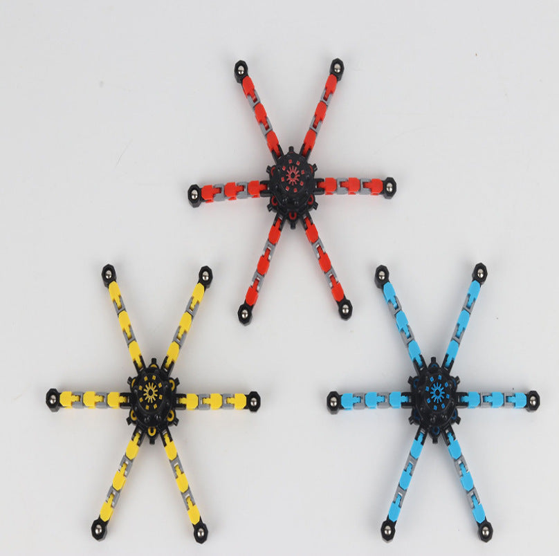 Juguete Fidget Spinner Transformable y Antiestrés