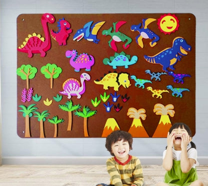 Juguetes Educativos de Fieltro para Bebés